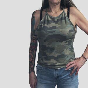 Sz.2X*Ready To Go*Green Camouflage Tank Top